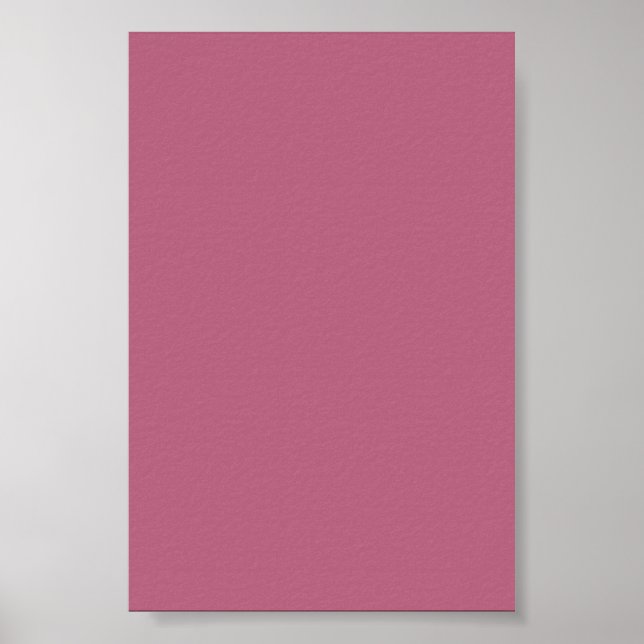 Dusty Mauve Arrière - plan rose sur une affiche (Devant)