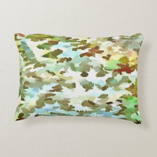 Dusty Miller Abstract Pop Art Decorative Pillow