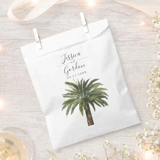 Dusty Palm |  Favour Bag (Clipped)