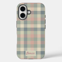 Dusty Pastel Checks