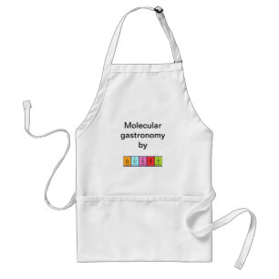Dusty periodic table name apron