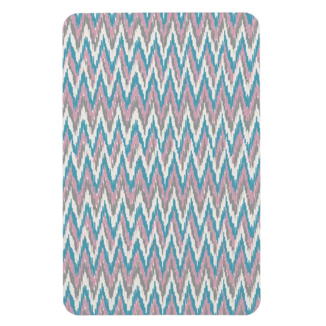 Dusty Pink and Blue  iKat Magnet (Vertical)