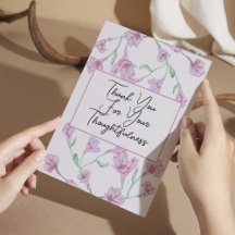 Dusty Pink Floral Watercolor Wedding