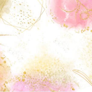 Dusty Pink & Gold Binder