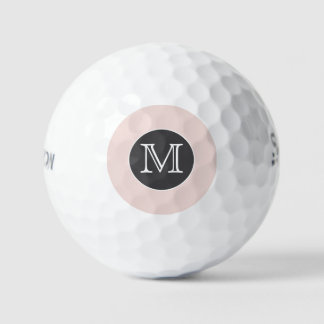 Dusty Pink Golf Balls