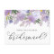 Dusty Pink Peony Will You Be My Bridesmaid Card