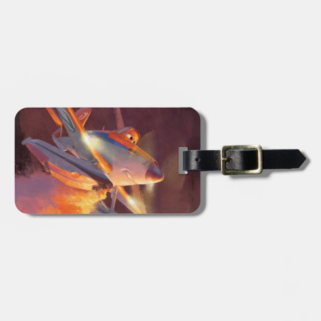 Dusty - Piston Peak Fire Dept Luggage Tag (Front Horizontal)