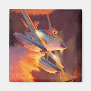 Dusty - Piston Peak Fire Dept Magnet