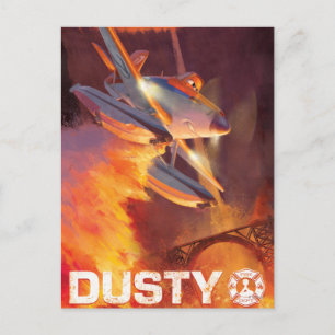 Dusty - Piston Peak Fire Dept Postcard