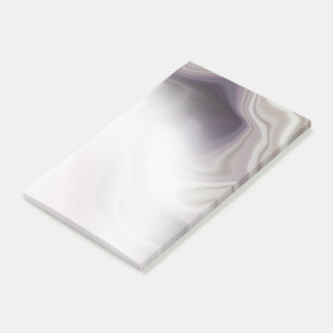 Dusty Plum Agate Watercolor Notes