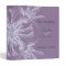 Dusty Purple Floral Wedding Albums