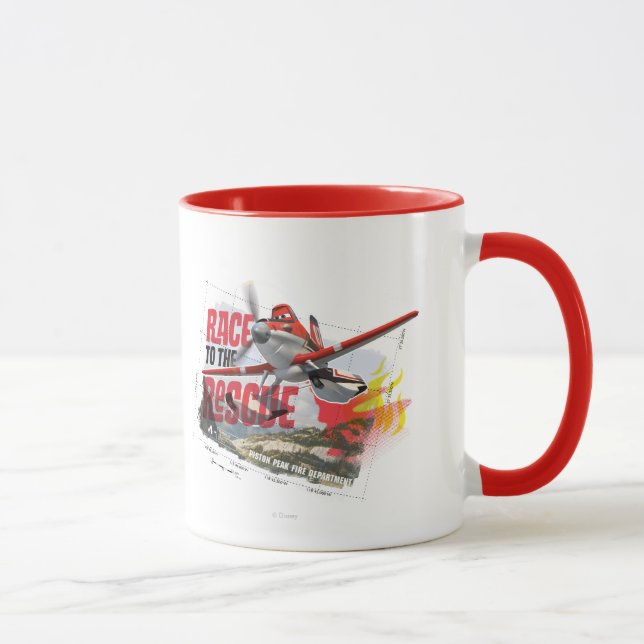 Dusty Race To The Rescue Mug (Right)
