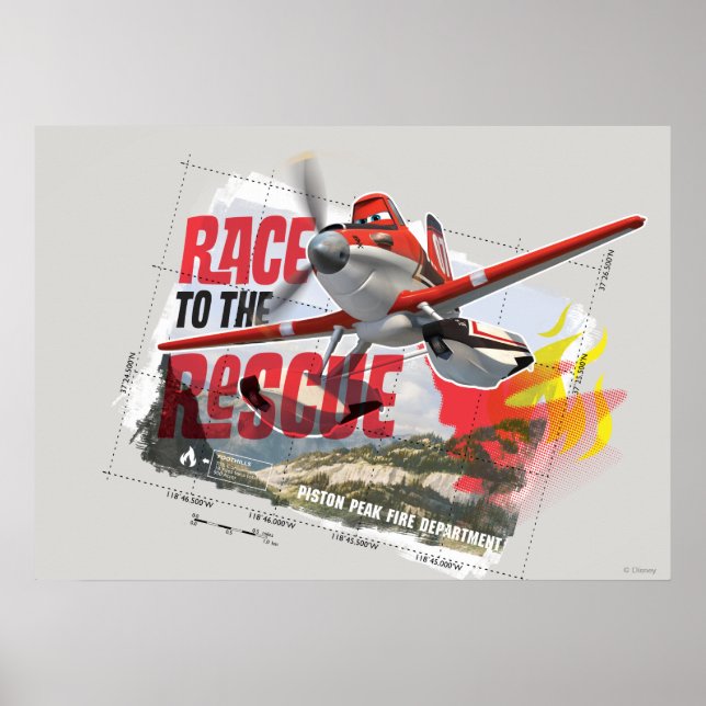 Dusty Race To The Rescue Poster (Front)