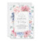 Dusty Rose and Dusty Blue Flowers Elegant Wedding