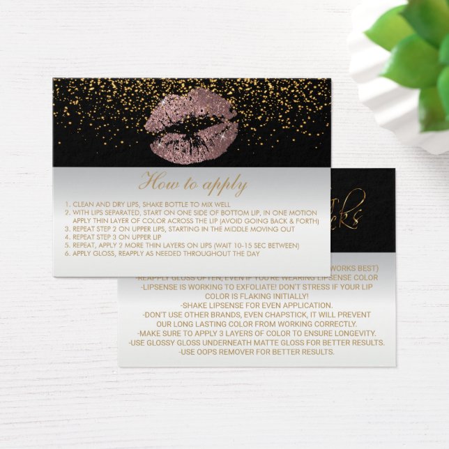 Dusty Rose Application Instructions (Desk)