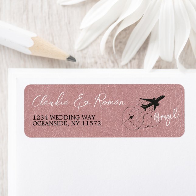Dusty Rose Brazil Passport (Insitu)