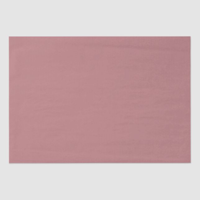 Dusty Rose Colour Template Tissue Paper (Front)