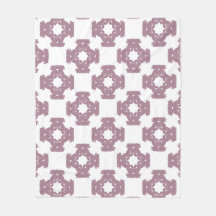 Dusty Rose Damask Pattern
