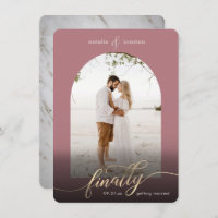 Dusty Rose Finally Getting Married & Window Photo