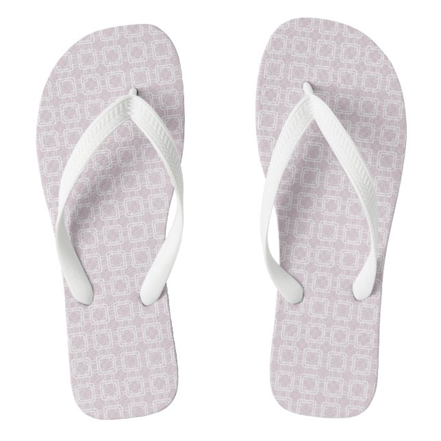 Dusty rose flip flops (Footbed)