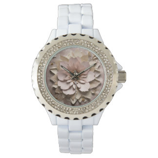 Dusty Rose Floral - eWatch Watch