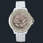 Dusty Rose Floral - eWatch Watch<br><div class="desc">Dusty Rose Floral - eWatch Watch
Design 03
A perfect gift!</div>