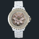 Dusty Rose Floral - eWatch Watch<br><div class="desc">Dusty Rose Floral - eWatch Watch
Design 07
A perfect gift!</div>