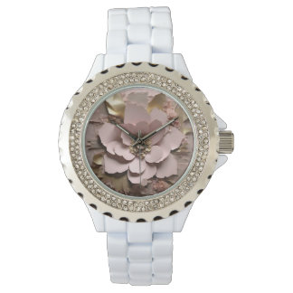 Dusty Rose Floral - eWatch Watch