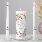 Dusty Rose Floral Gold Greenery Ceremony Mariage