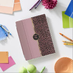 Dusty Rose Gold Leopard Skin iPad Smart Cover<br><div class="desc">Dusty Rose Gold Leopard Skin Pattern. iPad Cover ready for you to customize. ⭐This Product is 100% Customizable. *****Click on CUSTOMIZE BUTTON to add, delete, move, resize, changed around, rotate, etc... any of the graphics or text or use the fill in boxes. ⭐99% of my designs in my store are...</div>
