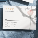 Dusty Rose Gold Sage Green Vintage Wedding RSVP Card<br><div class="desc">This dusty rose gold sage green vintage wedding rsvp is a dreamy ensemble that embodies the essence of vintage charm and modern elegance. Featuring handcrafted designs adorned with eucalyptus greenery, and dusty rose florals accented with gold geometric borders and typography against a bright white and sage background. Explore our collection...</div>