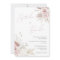 Dusty Rose & Ivory Modern Script Floral Wedding