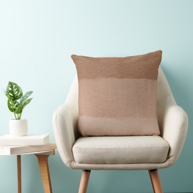 Dusty Rose Ombre Throw Pillow (Chair)