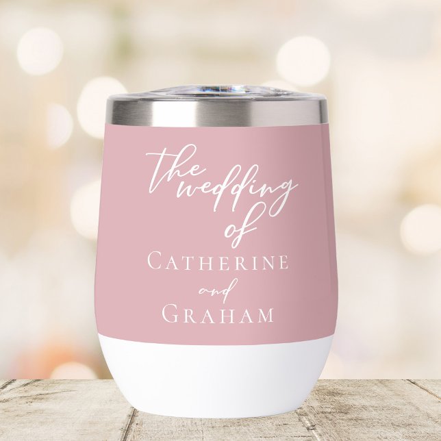 Dusty Rose Pink Wedding Personalized (Creator Uploaded)