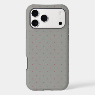 Dusty Rose Polka Dot