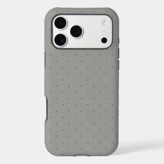 Dusty Rose Polka Dot
