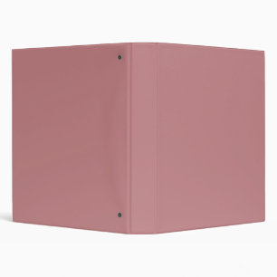 Dusty Rose Solid Colour Binder