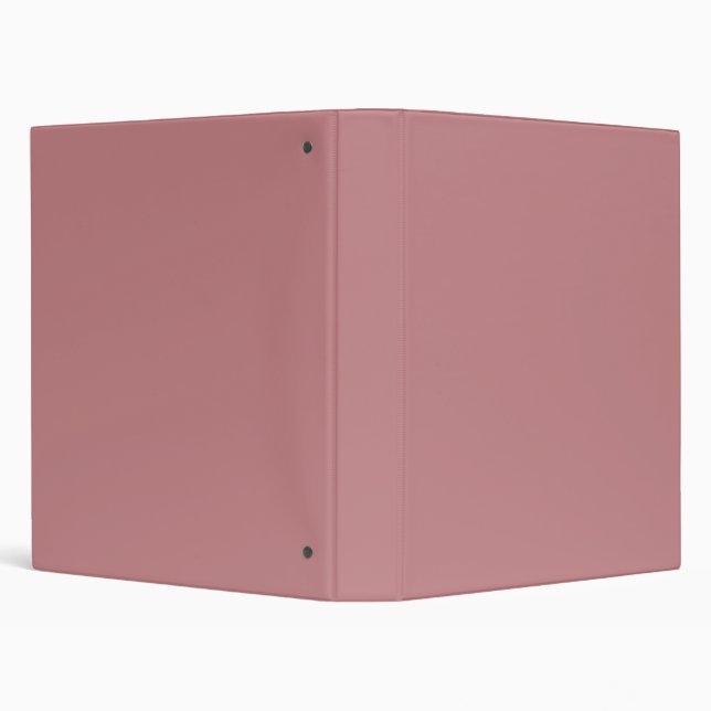Dusty Rose Solid Colour Binder (Background)
