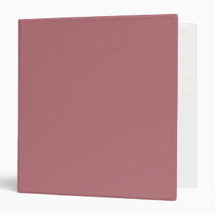 Dusty Rose Solid Colour Binder