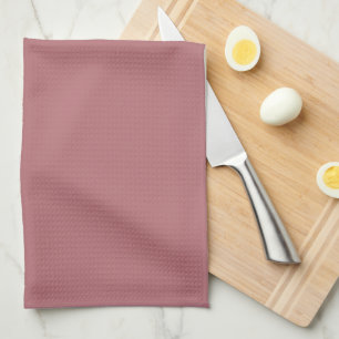 Dusty Rose Solid Colour Kitchen Towel