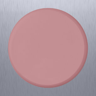 Dusty Rose Solid Colour Magnet