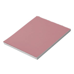Dusty Rose Solid Colour Notepad