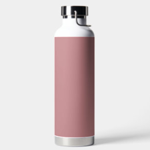 Dusty Rose Solid Colour Water Bottle