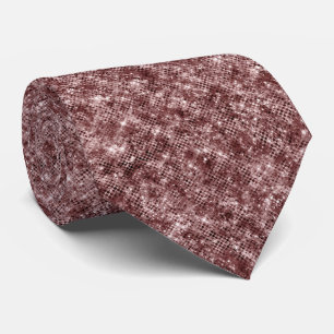 Dusty Rose tiled pattern  Tie