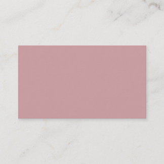 Dusty Rose Wedding Place Card