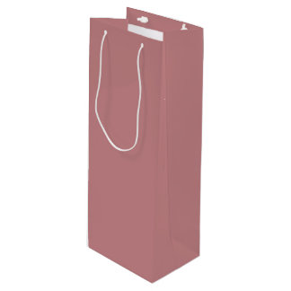 Dusty Rose Wine Gift Bag