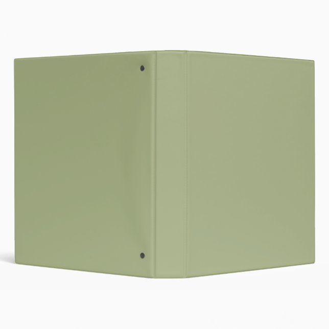 Dusty Sage Green Solid Colour Binder (Background)