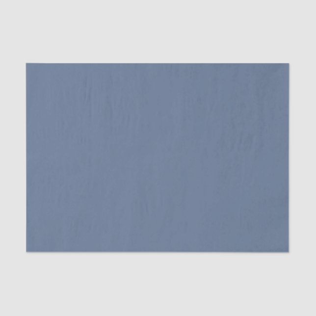 Dusty Slate Blue Tissue Paper (Front)