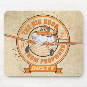 Dusty - The Big Boss from Propwash Mouse Pad