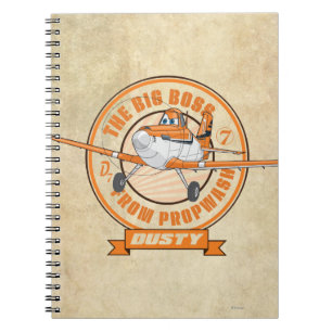 Dusty - The Big Boss from Propwash Notebook